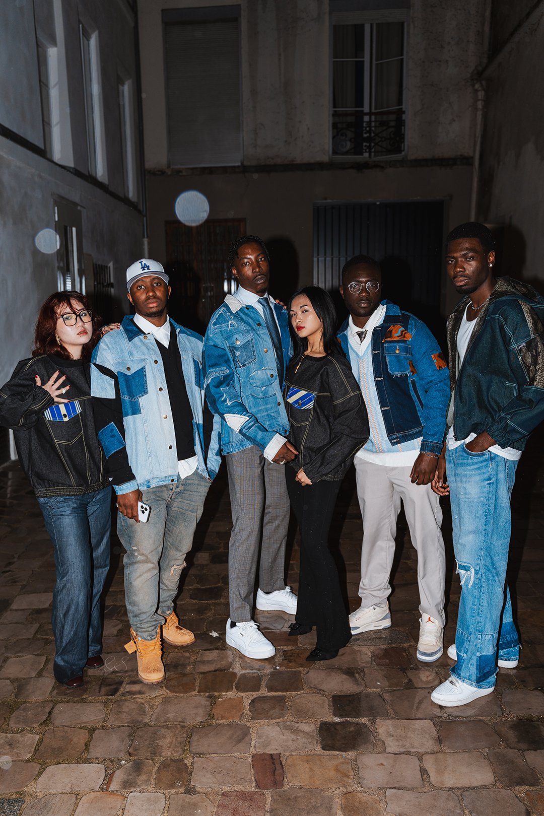AFRODISTRCTS : Vêtements d'inspiration africaine et durables AFRODISTRICTS Afrocentric - African pattern denim patchworks